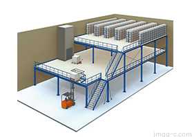贵州仓储阁楼平台货架